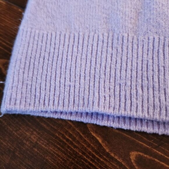 Vince Camuto Womens Lilac Long Sleeve Crew Neck Sweater Size XS - Picture 2 of 9